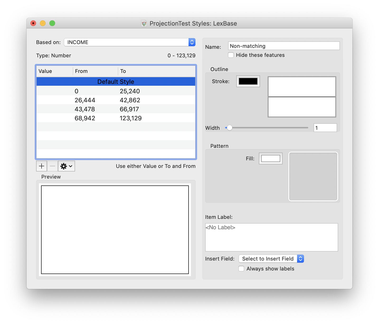 Layer Styles Window (showing a complex polygon layer)