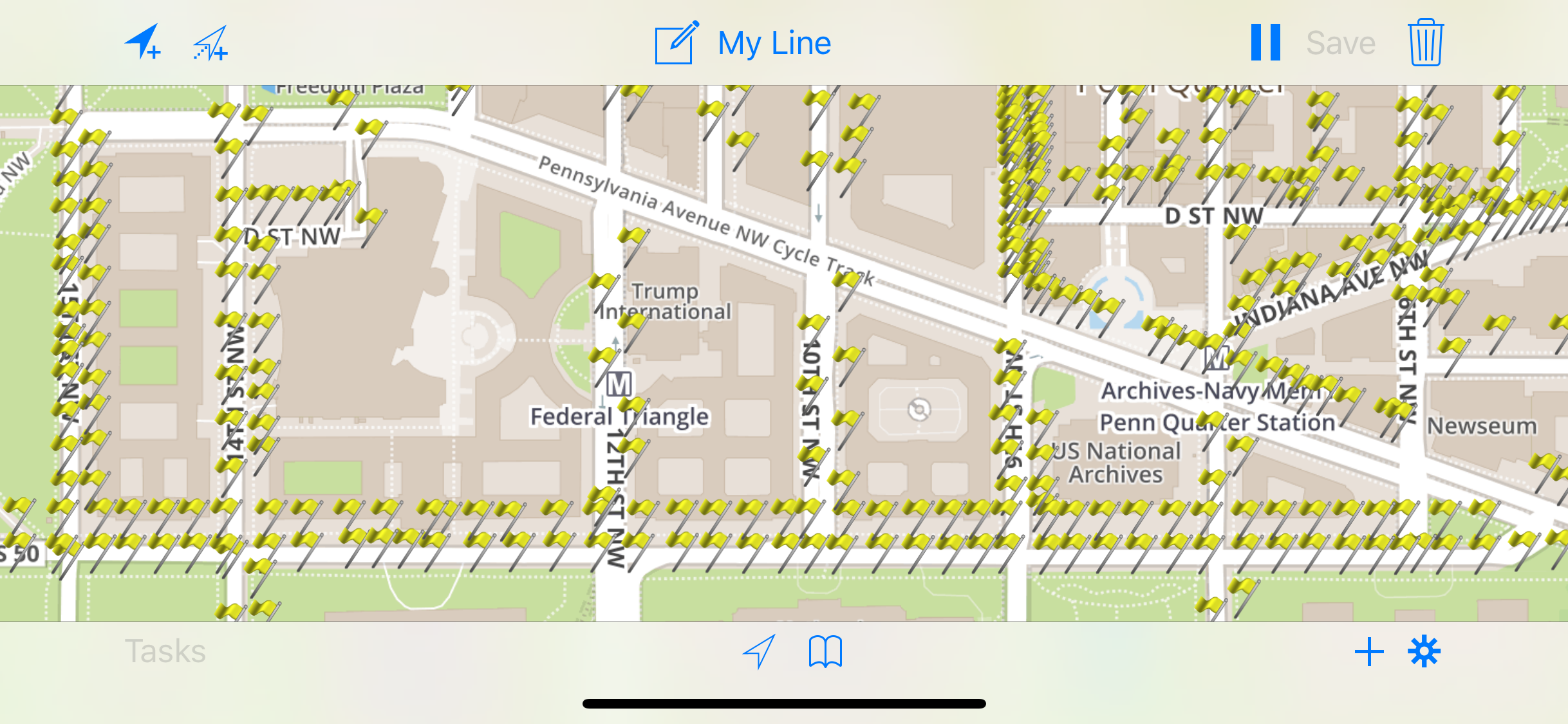 Pending Feature Toolbar